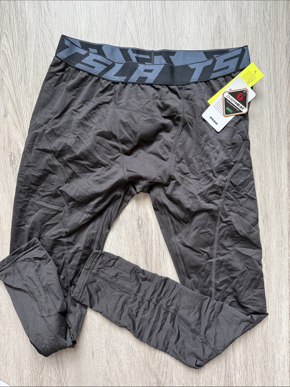 Men's Black Performance Base Layer Pants